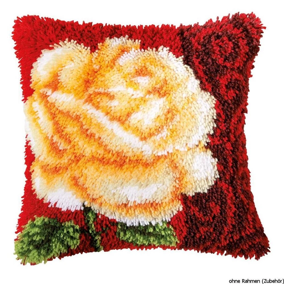 Coussin à nouer Vervaco "Rose" - Photo 1/1