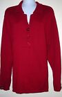 Covington - Rust Color 20/22W 100% Cotton Knit 3/4 Sleeve  Pullover Top W/Collar