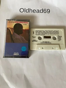 The Best Of Louis Armstrong (Cassette , 1980, MCA Records) Very good - Picture 1 of 2