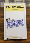 Purimbill Playbill 5e ANNUELLE BROADWAY PURIM SHPIEL Hudson Theater 2009 comédie musicale