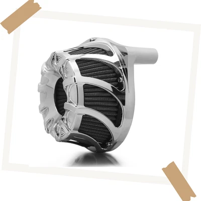 Chrome Air Cleaner Intake for Harley Street Glide 2008-2016/Softail 2016-2017 - Изображение 1 из 4