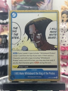 One Piece CG 4 I Will Make Whitebeard OP12-058 Legacy of the Master Common! - Bild 1 von 1