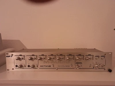 M-AUDIO OCTANE 8-CHANNEL MICROPHONE PREAMP & A/D CONVERTER - Image 1 of 2