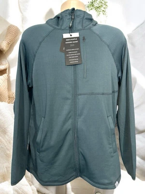 Chaqueta con Capucha J&H Outdoors Para Hombre L/G GridFleece Waffle MWHJ-918-M Foto 1 de 4