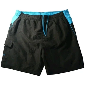 Hawaiian Authentics Board Shorts XL Mesh Lined Cargo Pocket Beach Swim Trunks - Picture 1 of 6