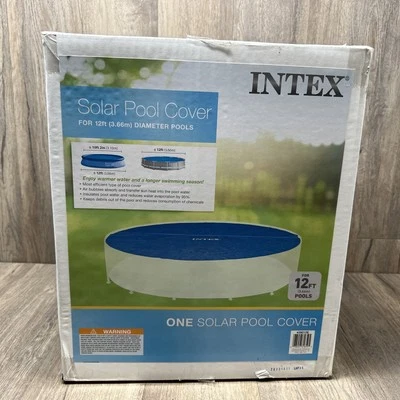 INTEX 12 Ft Round Solar Pool Cover - Image 1 of 4
