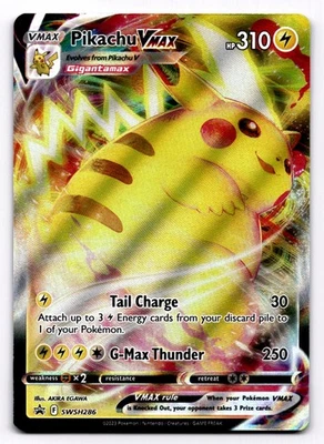 Pikachu VMAX SWSH: Sword & Shield Promo Cards - Pokemon NM SWSH286 - Image 1 of 2