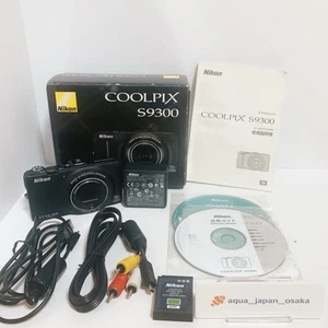 Nikon COOLPIX S9300 Black Digital Camera 16.0MP 18x  Zoom From JAPAN - Picture 1 of 19