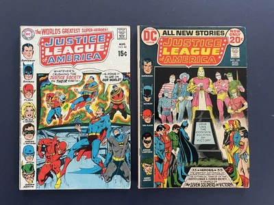 Justice League of America #82, 100, (DC Comics August) - Image 1 of 4