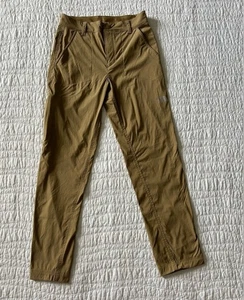The NorthFace Boys Khaki Hiking Pants US Size L/G (14/16) - Picture 1 of 4