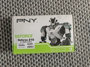 PNY GeForce 210 Graphic Card Nvidia 512MB DDR3 - New and sealed - Picture 1 of 3