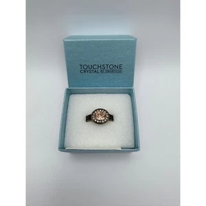 Touchstone Crystal by Swarovski Sonoma Ring Größe 9 Bronze Rosa - Bild 1 von 2