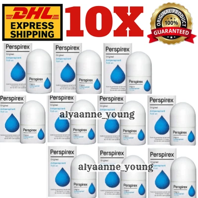 10X Perspirex Original Antiperspirant  Roll-On 20ml Extra Effective for 3-5 days - Image 1 of 4