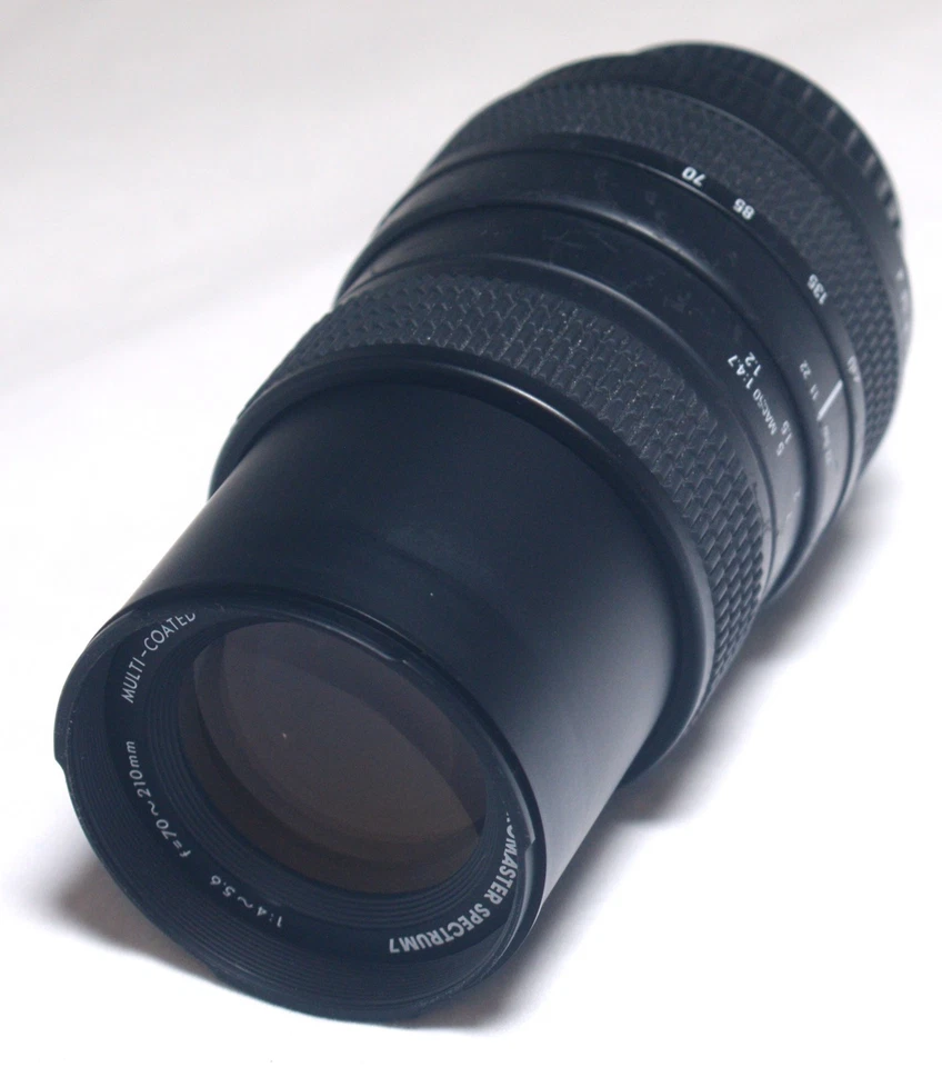 Pentax K f/4-5.6 70-210mm SLR DSLR Mirrorless Camera Lens Promaster Spectrum 7 - Image 1 of 2