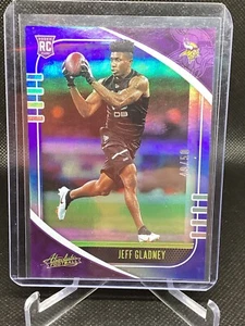 Jeff Gladney 2020 Panini Absolute /50 Blue Spectrum Rookie Minnesota Vikings - Picture 1 of 3
