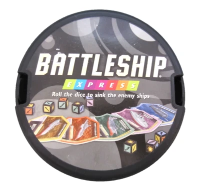 Parker Bros BATTLESHIP Express 20 Minutes GameBreak Roll Dice .. one card missin - Image 1 of 4