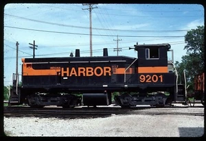 Original Rail Slide - IHB Indiana Harbor Belt 9201 Franklin Park IL 6-24-1986 - Picture 1 of 1