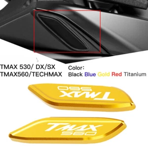 TMAX 560 Side Mirror Hole Cap Cover For YAMAHA T-MAX 560 TECHMAX TMAX 530 DX SX - Picture 1 of 31