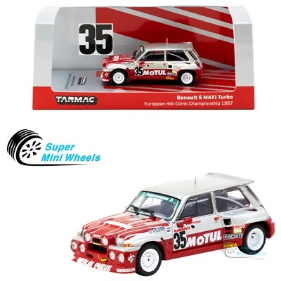 Tarmac Works 1:64 Renault 5 MAXI Turbo Campeonato Europeo de Escalada en Colina 1987 #35 Foto 1 de 4