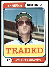 1974 TOPPS CRAIG ROBINSON ATLANTA BRAVES #23T