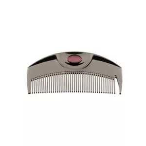LOVE CHROME PG TSUKI PREMIUM BLACK Beautiful Hair Comb FS JP NEW - Picture 1 of 7