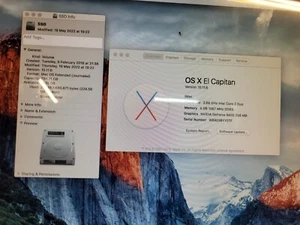 Apple iMac A1224 20", Intel Core 2 Duo, 4Gb RAM, 250Gb HD, Nvidia GeForce 9400 - Imagen 1 de 13