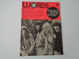 WORDS - RECORD SONG BOOK - APRIL 1973 - THE SWEET, DAVID CASSIDY, ELTON JOHN - Picture 1 of 3
