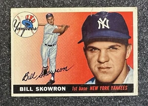 1955 Topps Bill Skowron #22 New York Yankees (8x All-Star) - Imagen 1 de 9