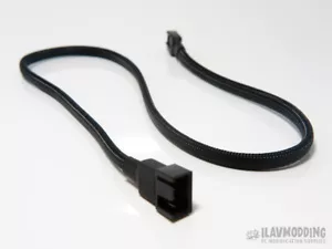 PC Gehäuse Lüfter 4 Pin PWM Verlängerungskabel Hülle - Bild 1 von 3