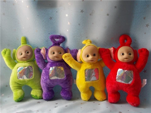 New Teletubby 10" Plush Toy Doll Teletubbies Set of 4 Cover
