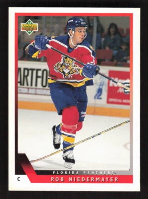 1993-94 Upper Deck #98 Rob Niedermayer Florida Panthers - Image 1 of 2