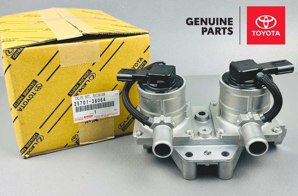 Válvula de control de aire eléctrica TOYOTA 25701-38064 Tundra Land Cruiser LX570 V8 OEM Foto 1 de 4