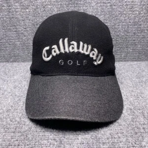 Callaway Golf Hat Cap Strap Back Adjustable Mens Black Gray - Picture 1 of 8