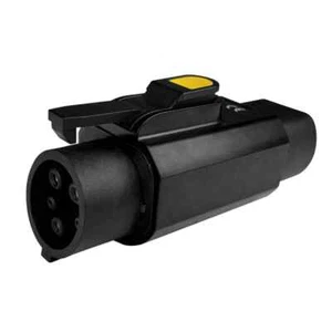 Typ2 auf Typ1 EV Ladegerät Adapter 32A 250V 7kW Schnellladen für SAE J1772 EVs - Bild 1 von 13