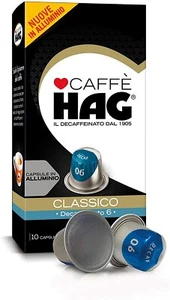 400 Cápsulas Aluminio Café Hag Sabor Descafeinado Compatible Nespresso Dek - Bild 1 von 1
