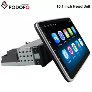 10.1 Zoll Android 13 Autoradio 1 DIN mit GPS Navi WiFi USB 180° Rotatable Screen - Bild 1 von 12