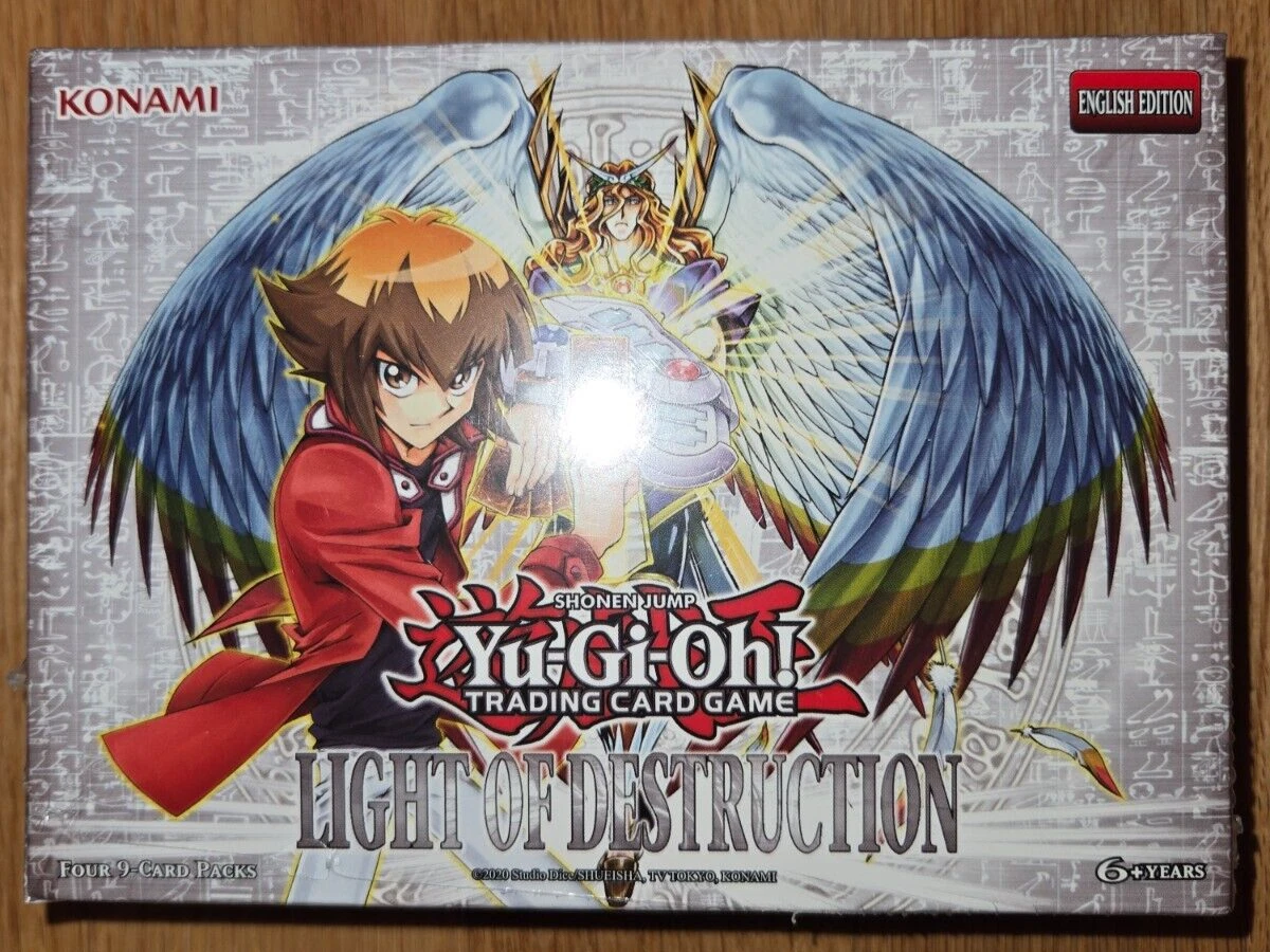 遊戯王 LIGHT OF DESTRUCTION 未開封BOXシュリンク付き コレクション品