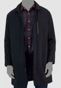 Alfani Men's Black Alfatech Water-Resistant Topcoat Coat Size M - Picture 1 of 3