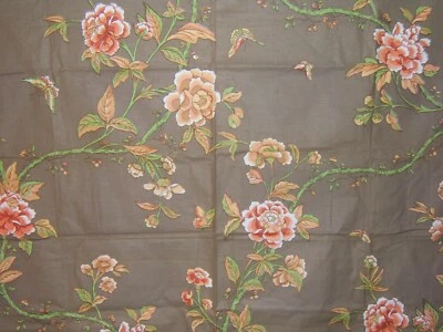 Scalamandre, Isaac Royal, Vintage, Chintz Impreso a Mano, Floral, Color Multicolor   Foto 1 de 2