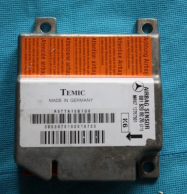 1996-2002 MERCEDES BENZ E300 SRS CONTROL MODULE 0018200026 OEM - Image 1 of 4