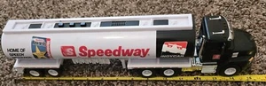 15" 2019 1:34? Speedway Mack Anthem Indy Car Toy Semi Truck Tanker First Gear - Picture 1 of 11