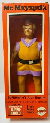 Batman MEGO WGSH Worlds Greatest Super Heroes 1974 Mr. Mxyzptik Box tear Foto 1 de 4