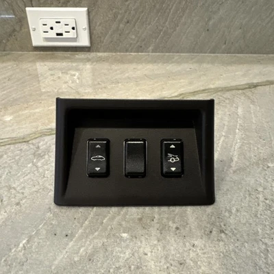 1995-1998 Porsche 911 993 Lower Center Console Switch Trim Bezel OEM Used - Image 1 of 4