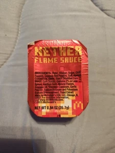 McDonald’s Nether Flame Sauce (Rare) (Not for consumption) - Picture 1 of 2