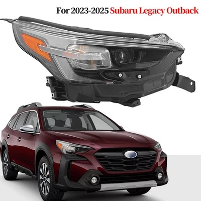 Right Passenger Headlight W/ AFS LED Assy For 2023-2025 Subaru Legacy Outback - Imagem 1 de 4