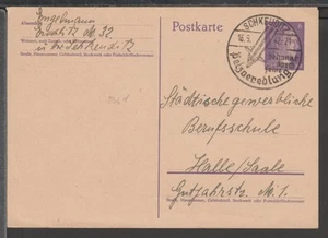 ✔️ GERMANY 3. Reich WWII Special Postmark POSTCARD - Imagen 1 de 2