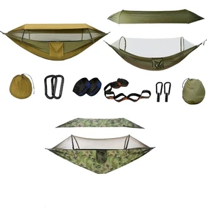 Outdoor Camping Swing Tent with Antirollover Quick Opening Awning for Hiking - Picture 1 of 12