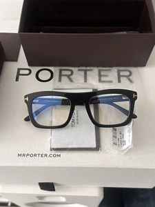 Tom Ford Black Rectangular Glasses - Picture 1 of 13
