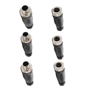 Industrial Circular Connector Straight PG9 1PC Waterproof Sensor Connector - Picture 1 of 18