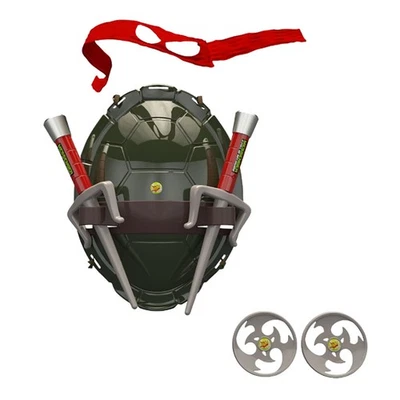 NEU TMNT Ninja Turtles Karneval Kostüm Komplett-Set mit Waffe für Kinder